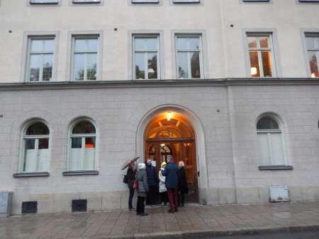 Vacker entré på Banergatan 31